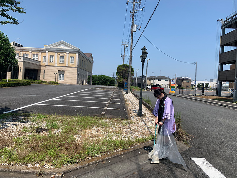 【地域清掃】ガーデン東大宮