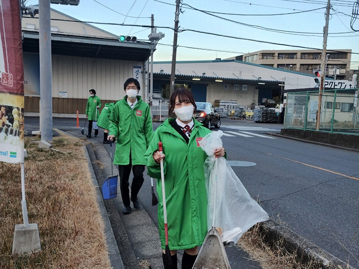 【地域清掃】ガーデン北戸田