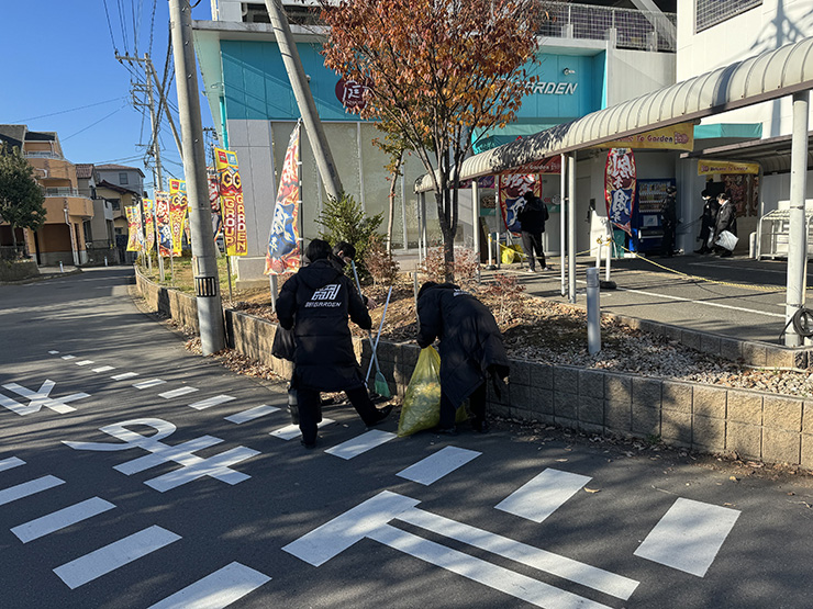 【地域清掃】新！ガーデン川口安行