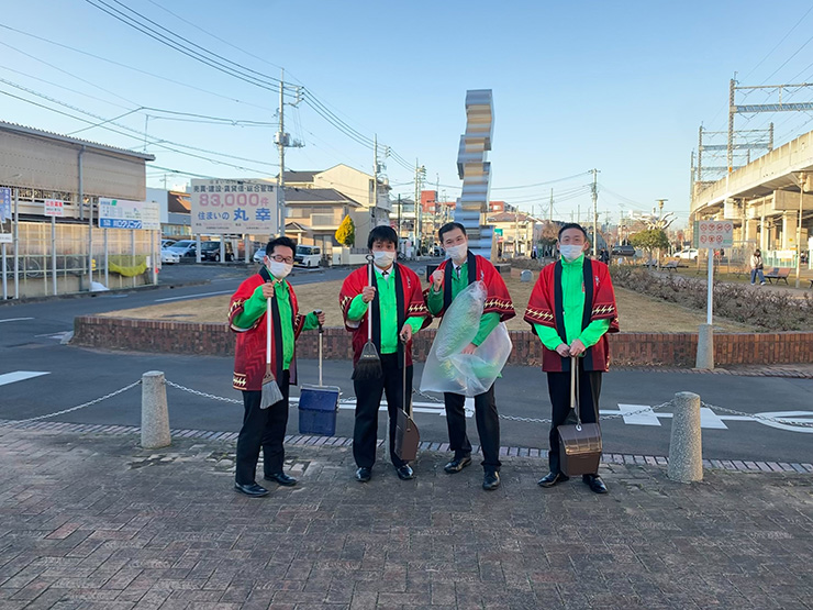 【地域清掃】ガーデン与野本町