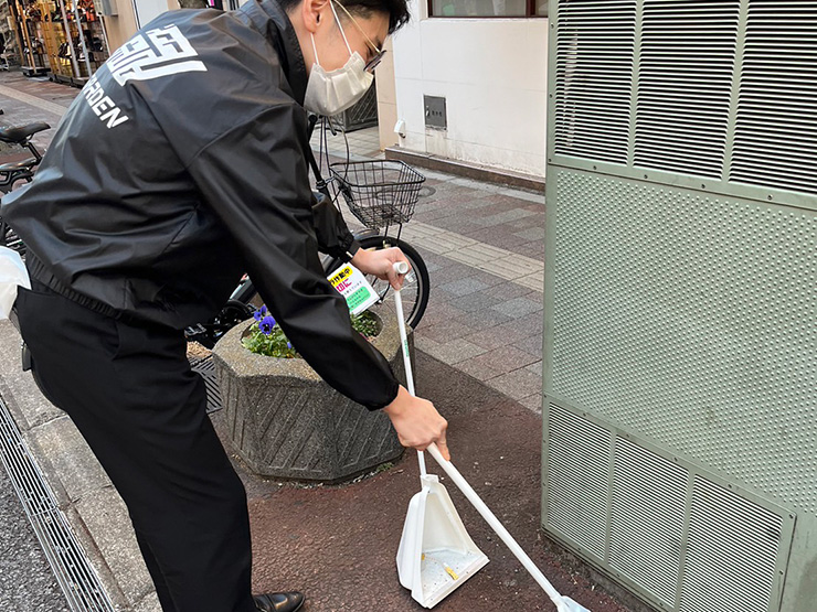 【地域清掃】新！ガーデン千歳烏山