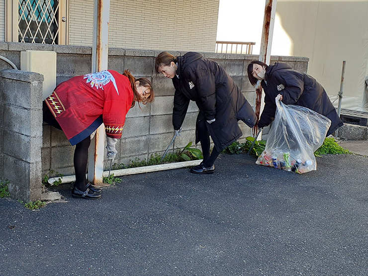 【地域清掃】新！ガーデン桶川