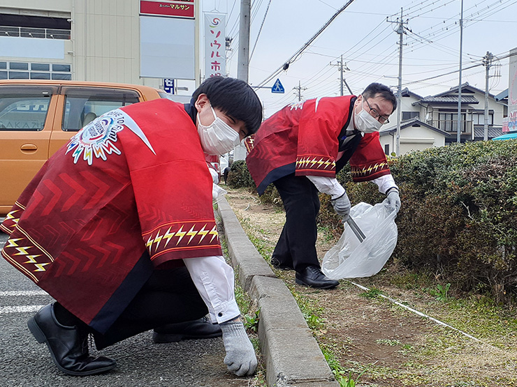 【地域清掃】新！ガーデン桶川