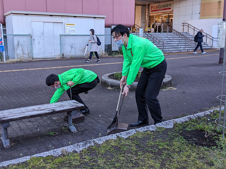 【地域清掃】ガーデン与野本町
