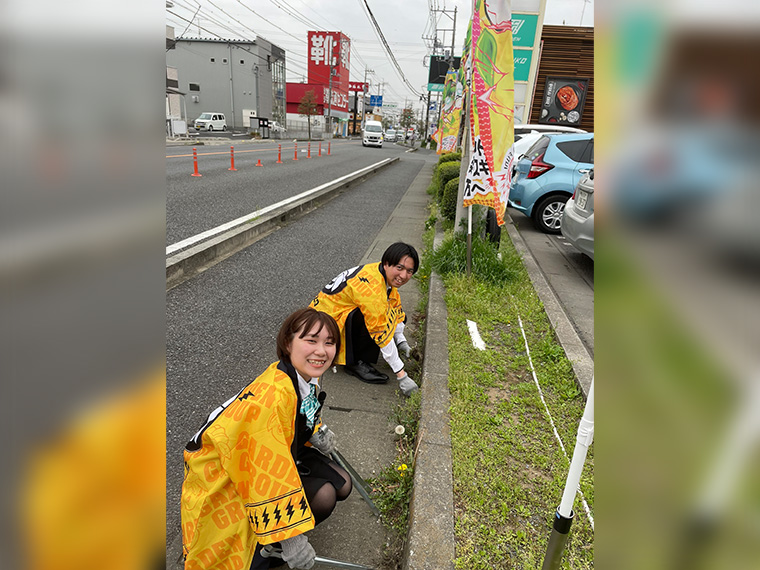 【地域清掃】新！ガーデン桶川