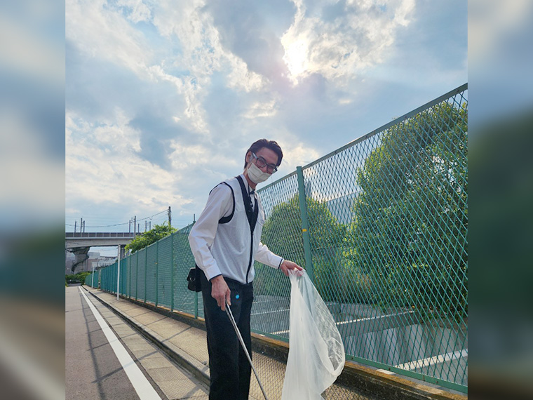 【地域清掃】ガーデン北戸田