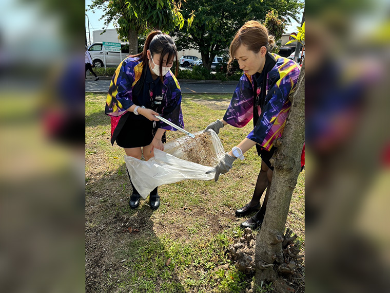 【地域清掃】新！ガーデン桶川