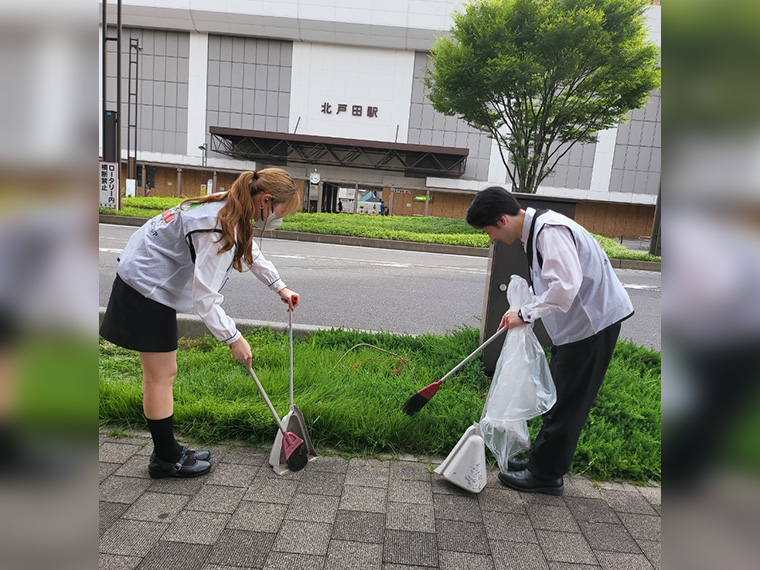 【地域清掃】ガーデン北戸田