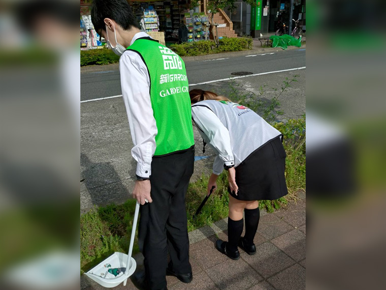 【地域清掃】新！ガーデン千歳烏山