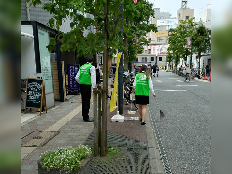 【地域清掃】新！ガーデン千歳烏山