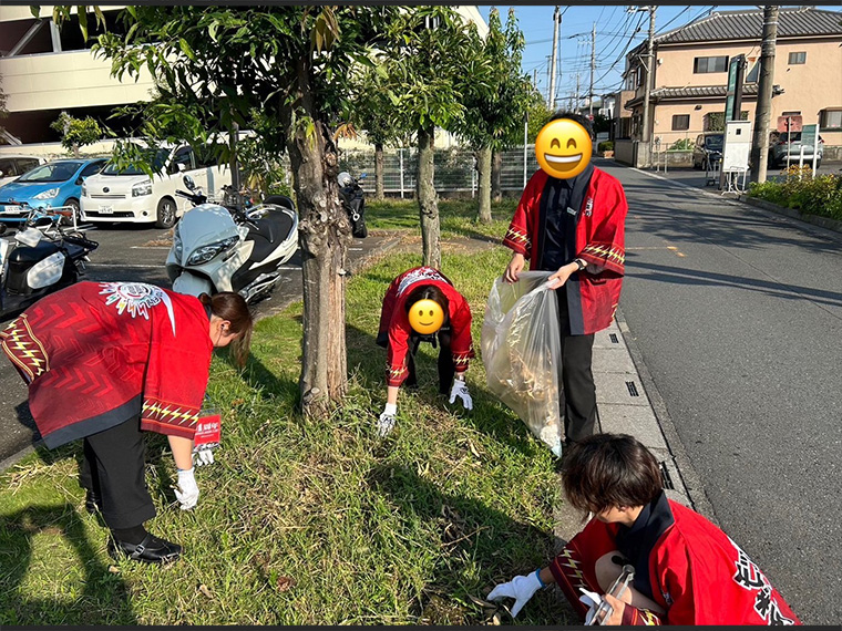 【地域清掃】新！ガーデン桶川