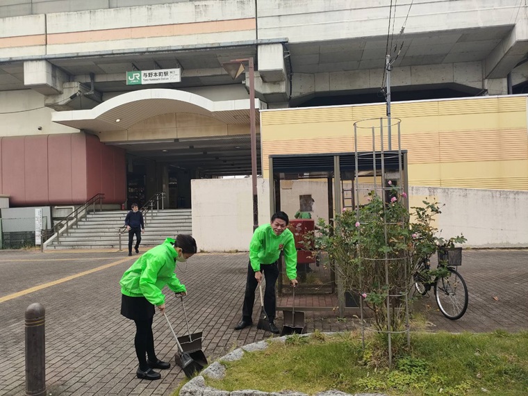 【地域清掃】ガーデン与野本町