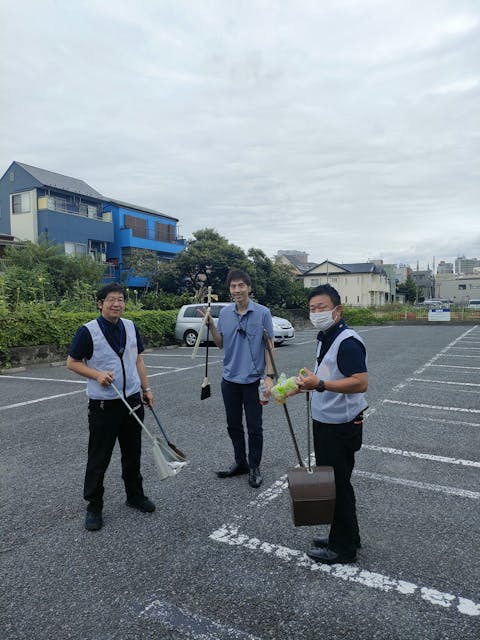 【地域清掃】ガーデン与野本町