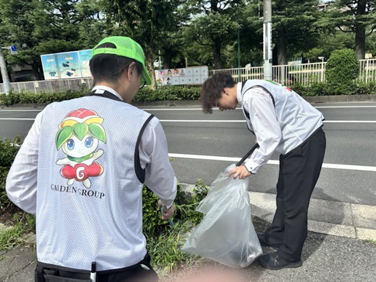 【地域清掃】新!ガーデン北与野 【地域清掃】新!ガーデン北与野