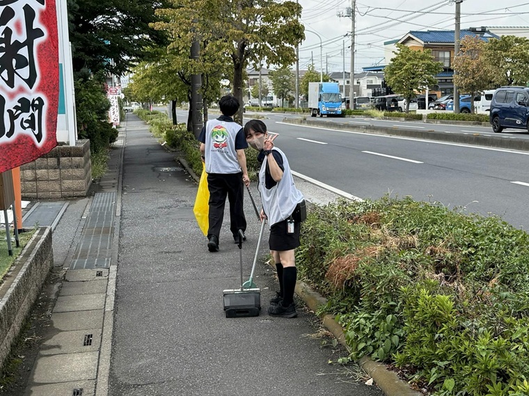 【地域清掃】新!ガーデン川口安行