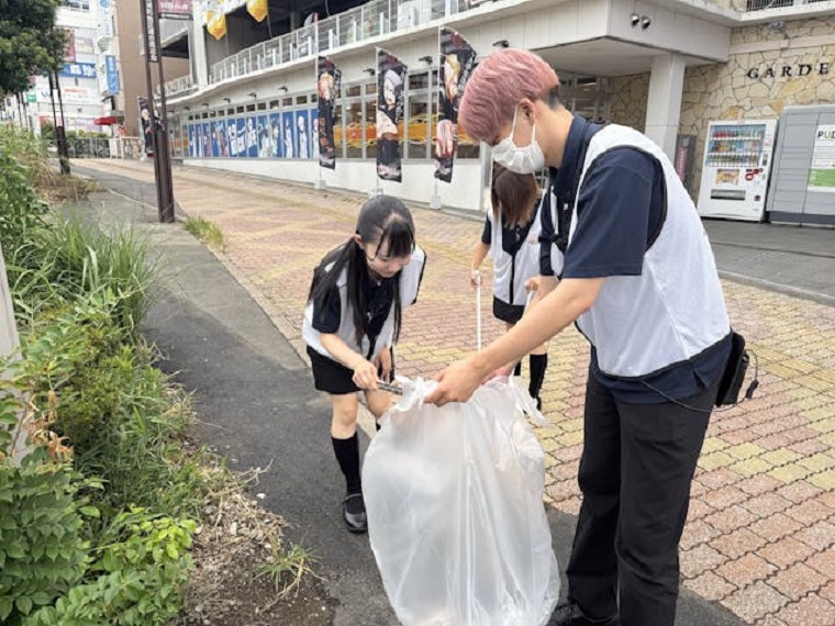 【地域清掃】ガーデン東浦和