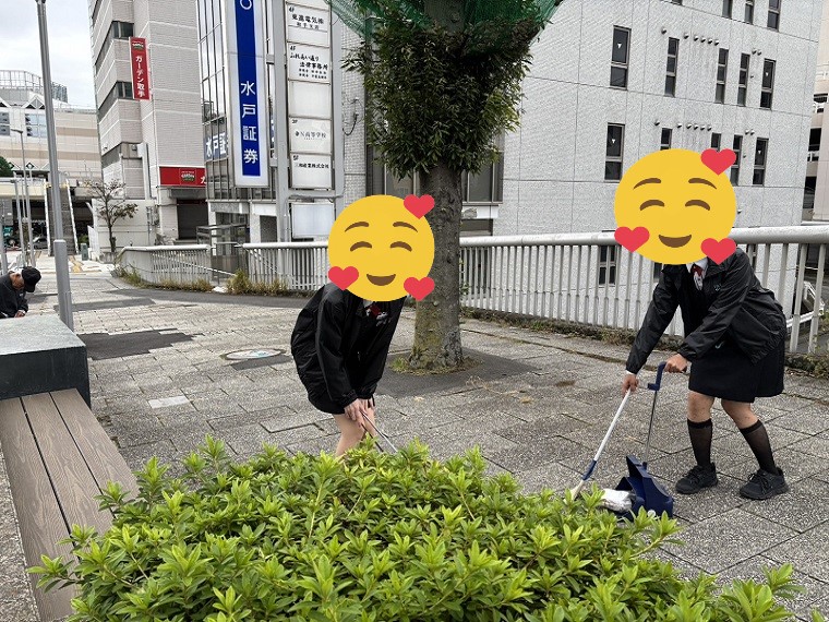 【地域清掃】ガーデン取手 【地域清掃】ガーデン取手