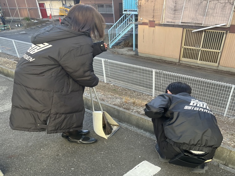 【地域清掃】新！ガーデン四季の森