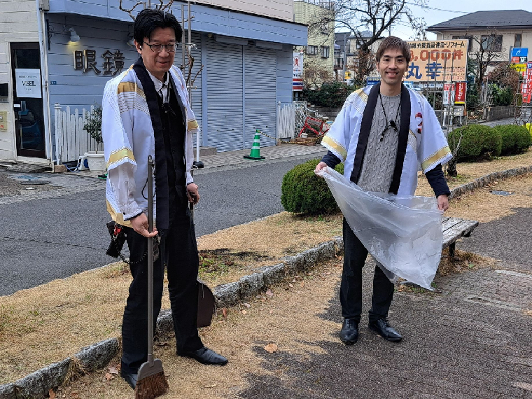 【地域清掃】ガーデン与野本町