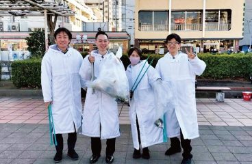 地域清掃】新！ガーデン千歳烏山 - ガーデングループ・地域活動｜株式