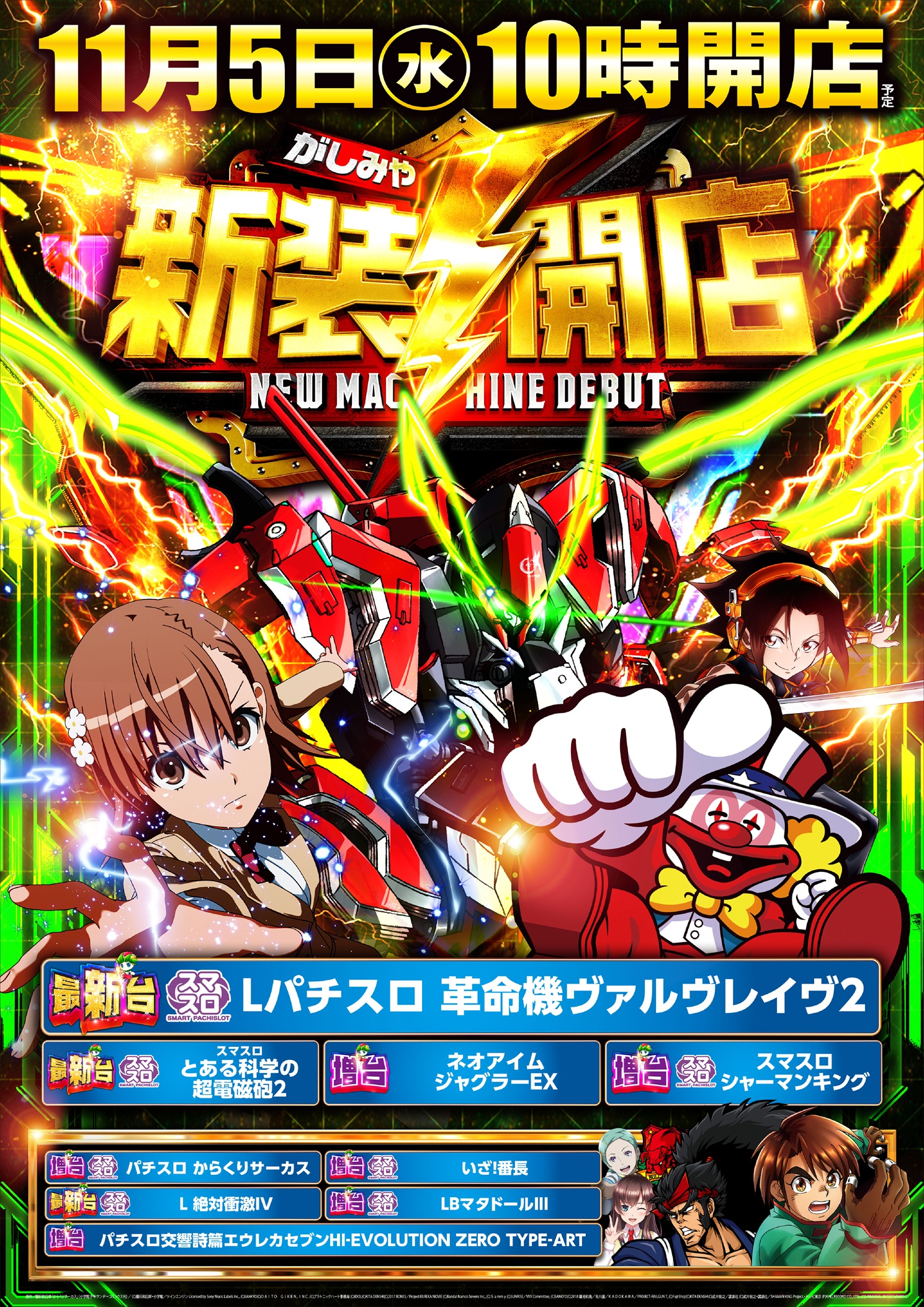 東大宮スロット